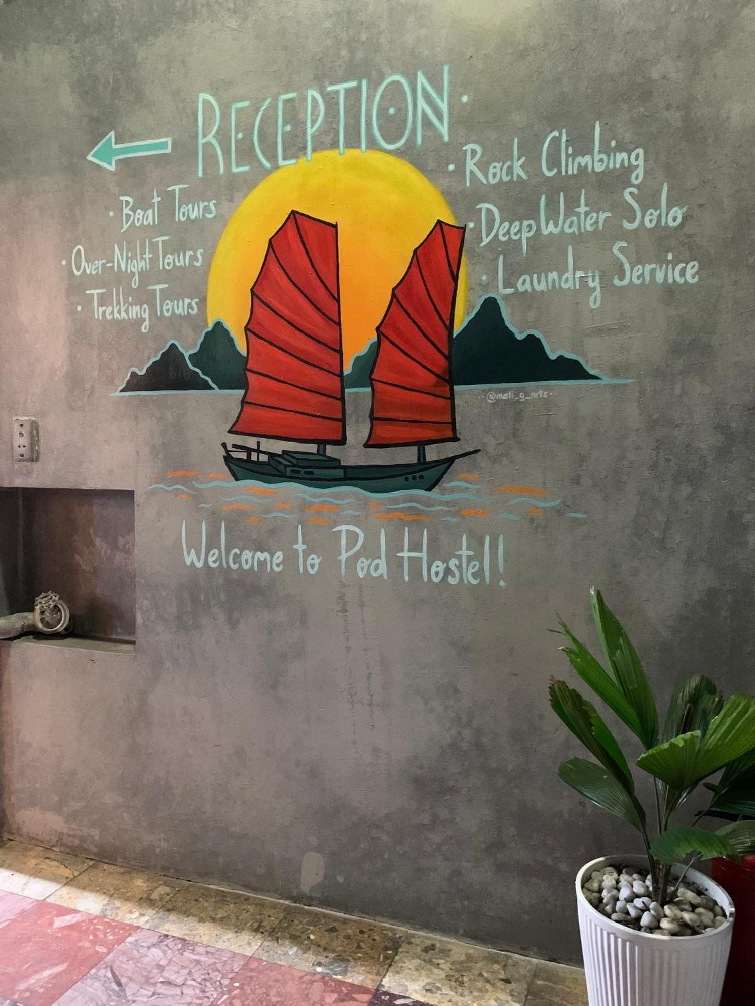 Catba Pod Hostel - Restaurant And Rooftop Bar Dong Khe Sau Екстер'єр фото